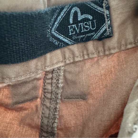 Evisu Jeans Brown Shorts (waist: 29) - Picture 3 of 3
